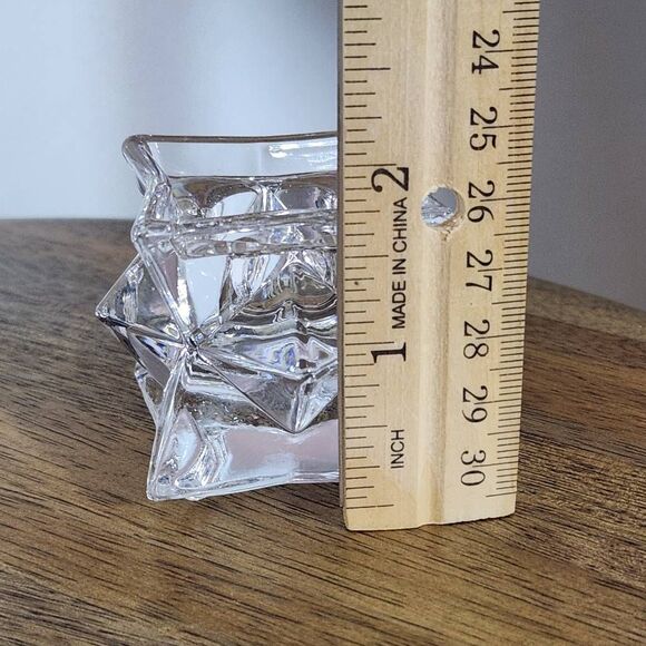 Crystal Star Candle Holders Set of 6 Stackable Candle Holders for Taper Candles - Picture 4 of 8